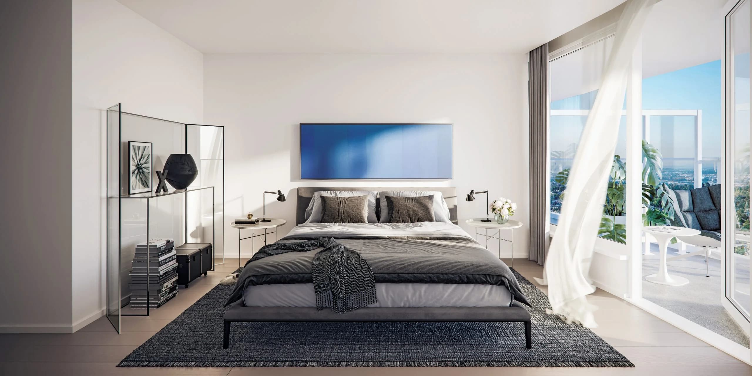 oakridge park residential interior contemporary bedroom