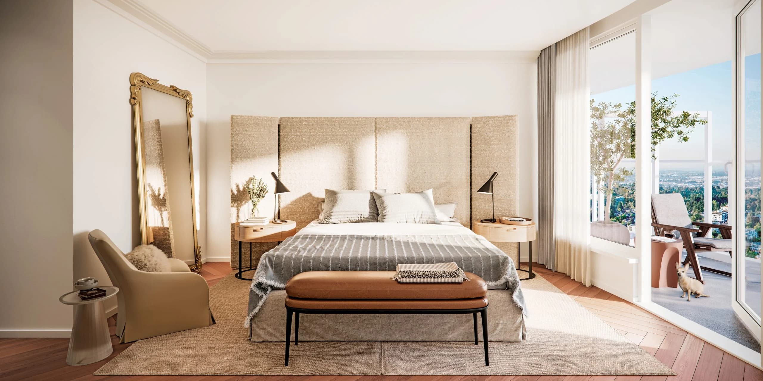 oakridge park residential interior west bedroom