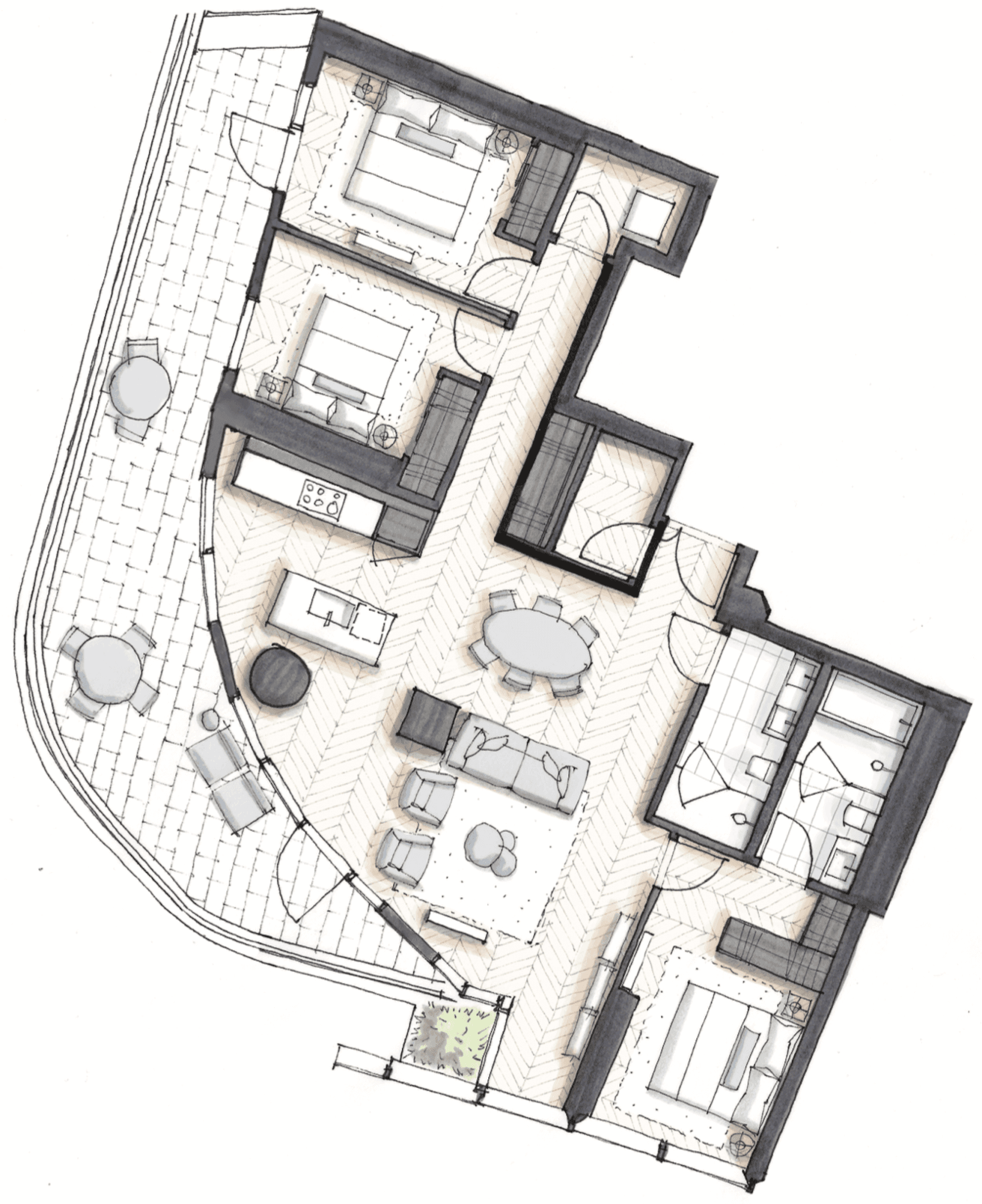 Building plan 2D