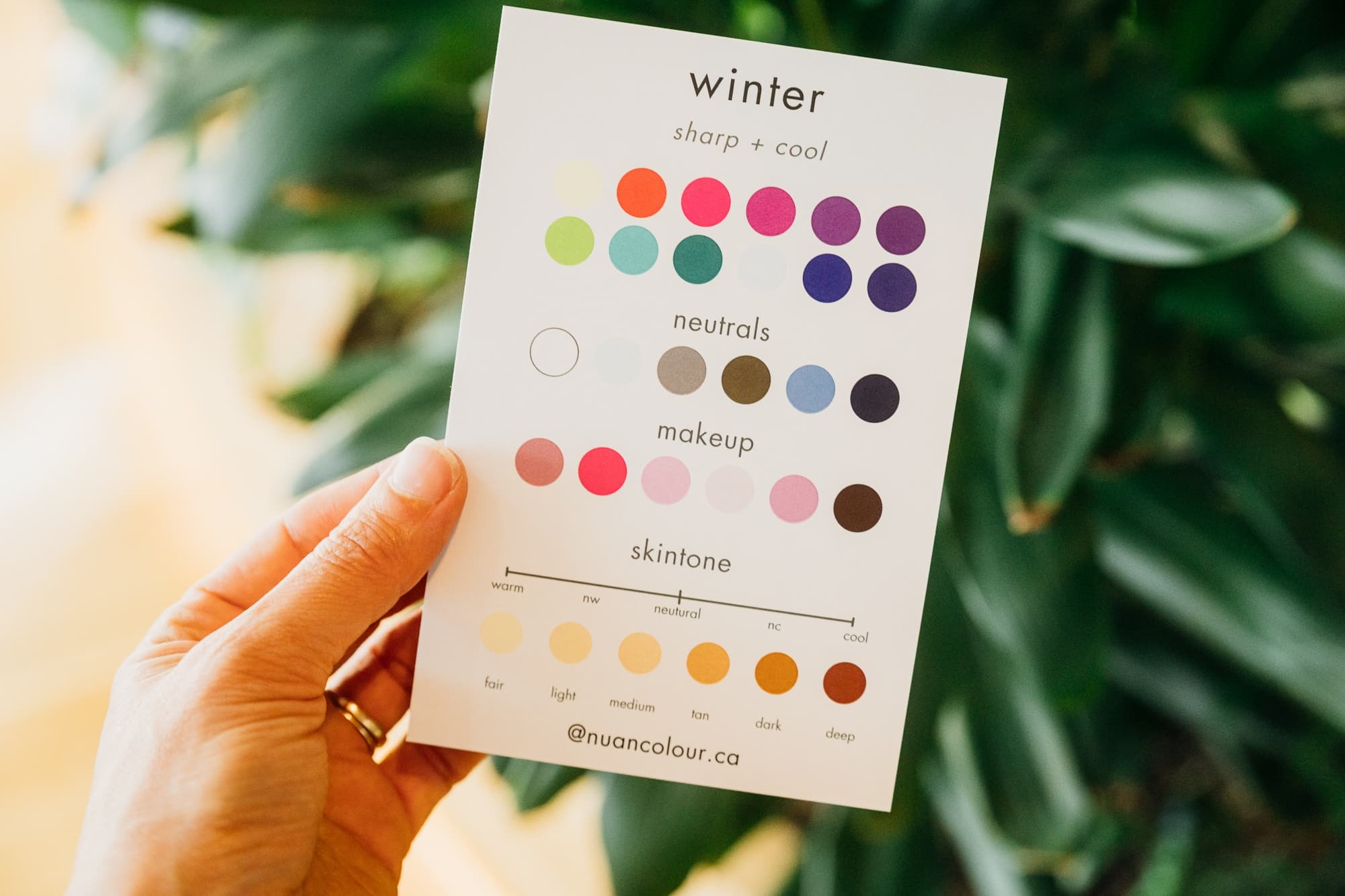 colour analysis FT event