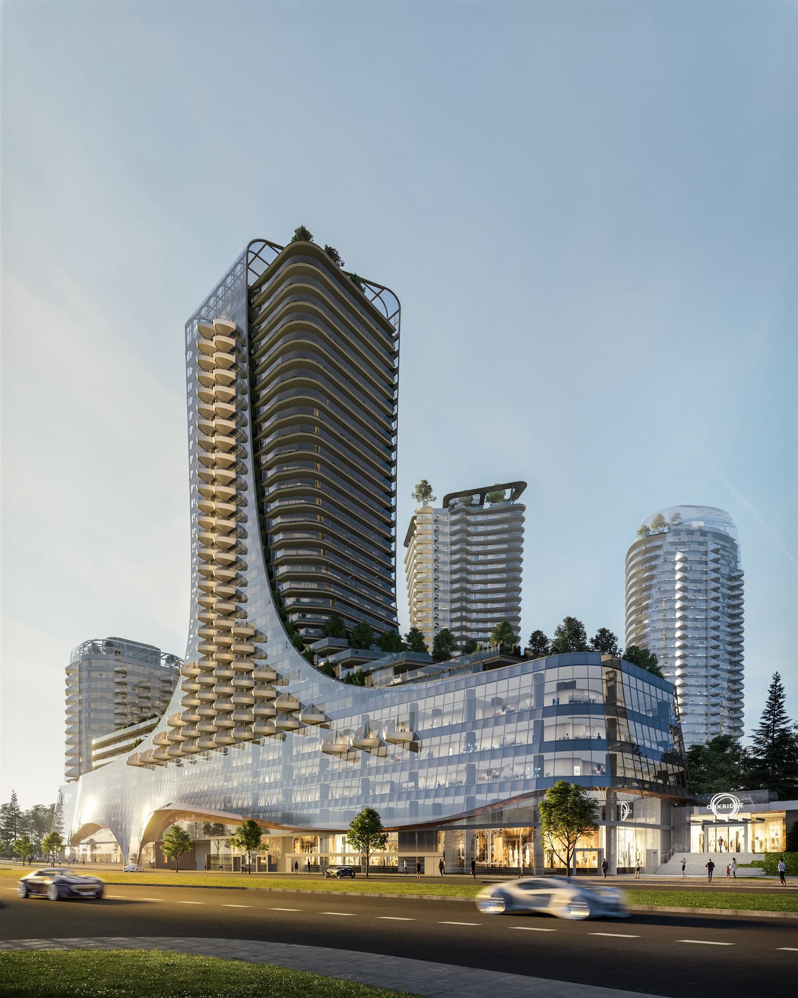 Oakridge Park Workspace Rendering