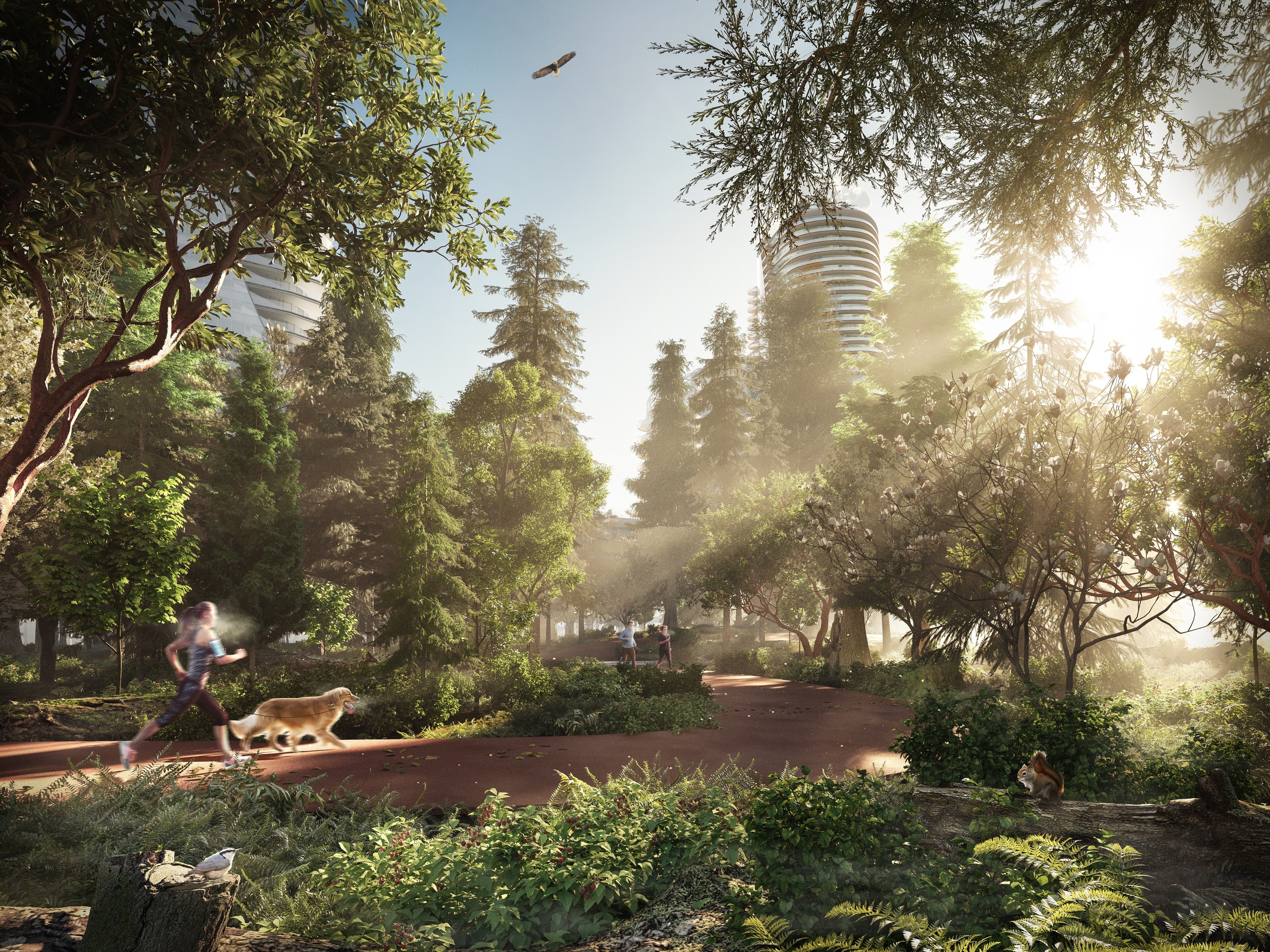 oakridge park running path