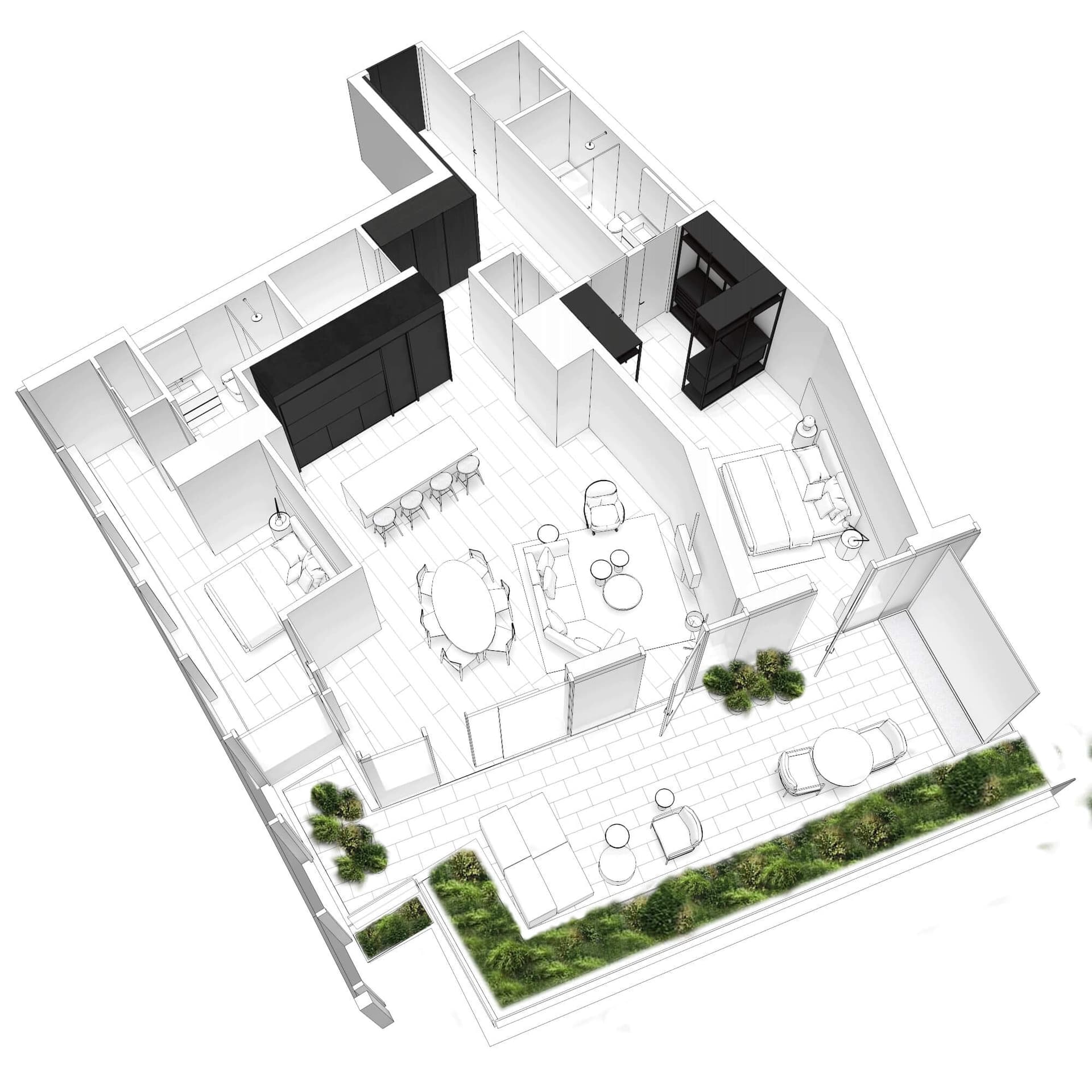 building plan 3D