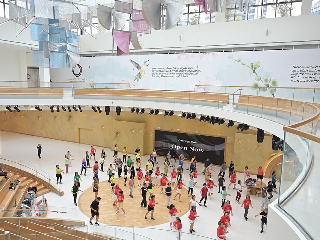 Zumba North Atrium