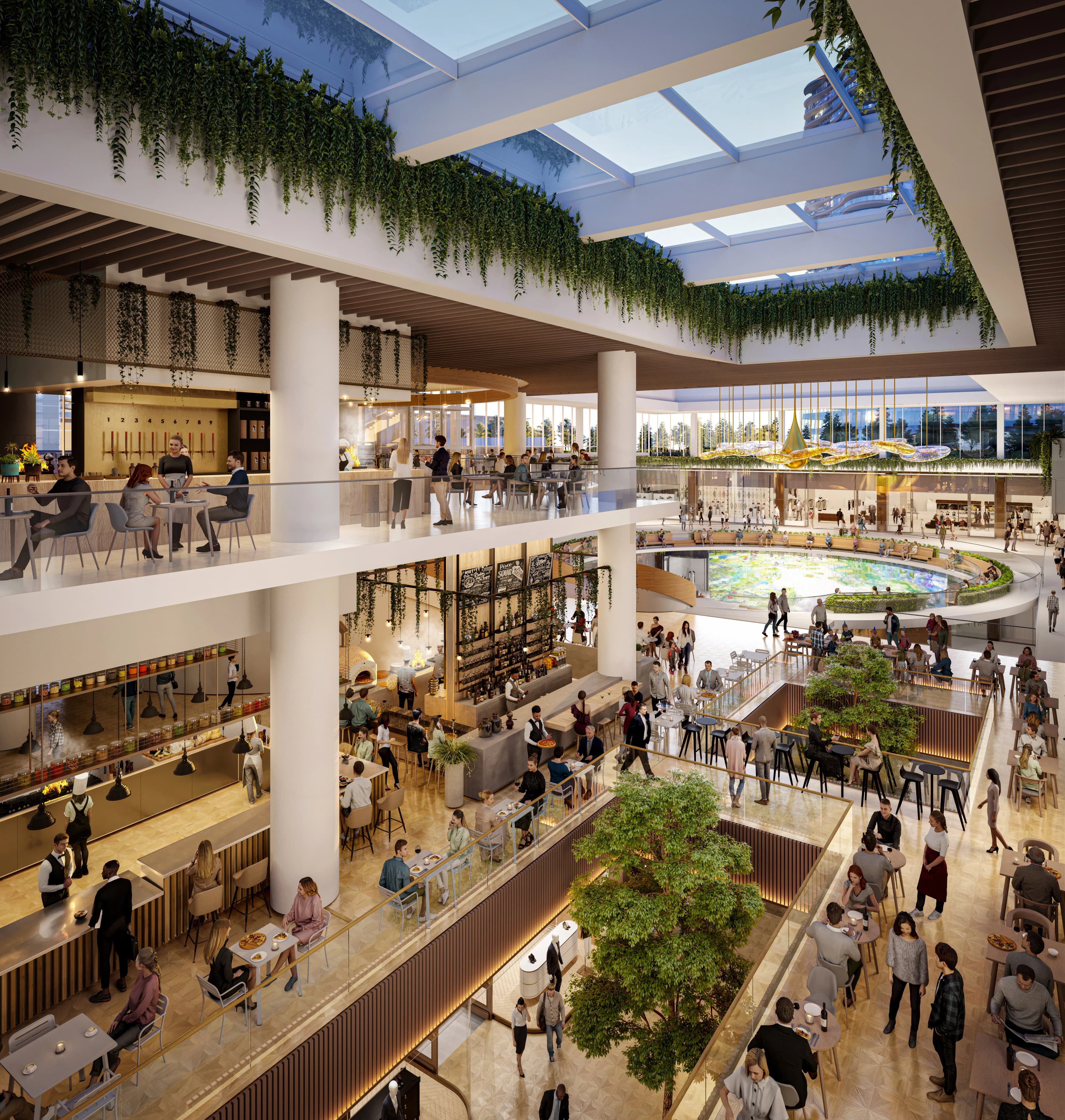 oakridge park food hall